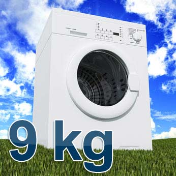 9 kg Frontlader Waschmaschine